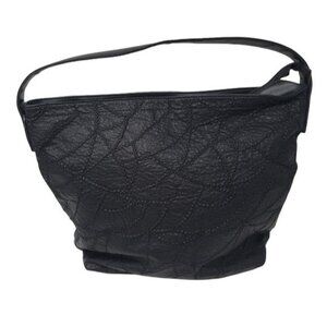 MIA & LUCA Large Black multi zipper & stitches